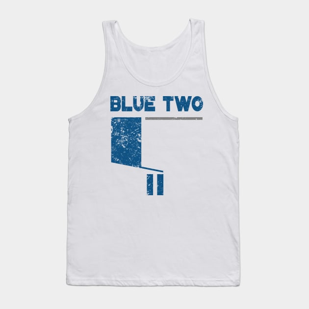 Blue 2 Tank Top by SimonBreeze